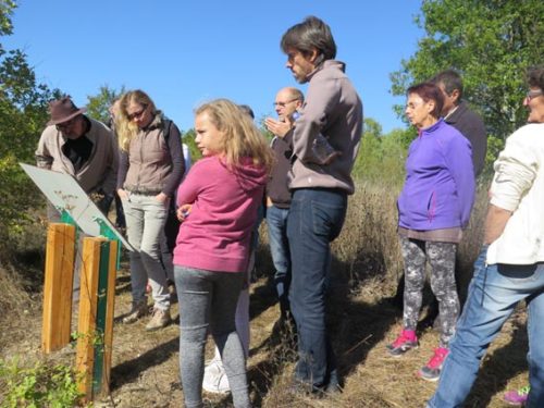 Premiers pas sur le sentier des argiles le 9 octobre 2016